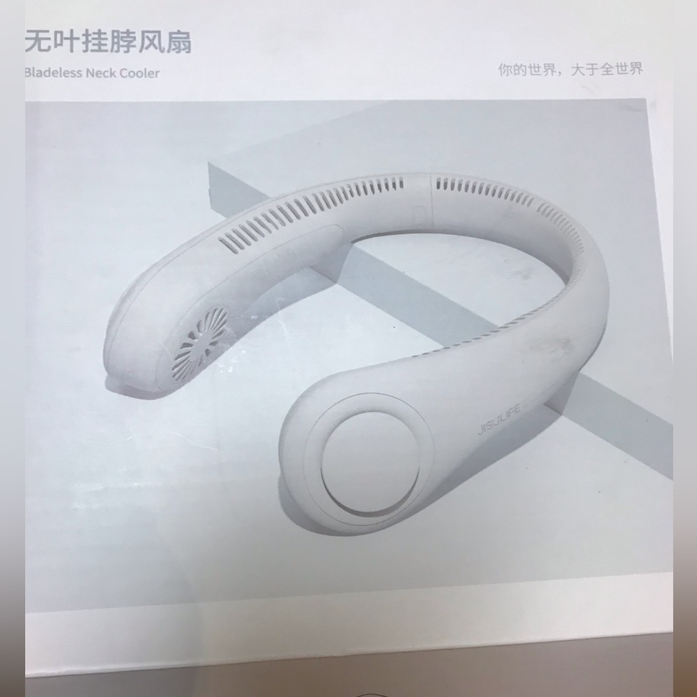 Neck cooler fan, New in box, never used.